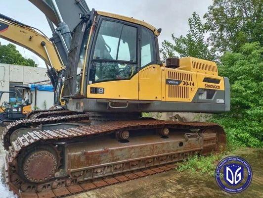 Gelişmiş emisyon kontrol sistemi ile Ec380DL 38 Ton Kullanılmış Volvo Excavator