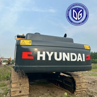 Yenilikçi R485 Kullanılmış Hyundai Excavator 48.5t Çoklu güvenlik özellikleri