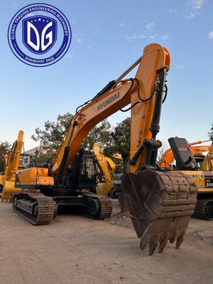 Kullanılmış Hyundai 520 52Ton Büyük Crawler Hidrolik Kazı makinesi, Sadece 1birim mevcut