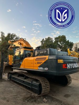 Kullanılmış Hyundai 520 52Ton Büyük Sürünen Hidrolik Kazıcı