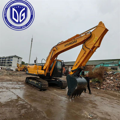 Kullanılmış Hyundai 22 Ton Ekskavatör 220LC-9S Hidrolik Sürünen Ekskavatör