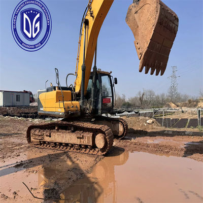 Hyundai 350 35 tonluk sürünen hidrolik kazıcı Yüksek kapasiteli kaliteli
