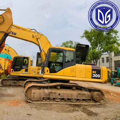 Komatsu PC300-7 30 tonluk sürünen kullanılmış kazıcı büyük madencilik makinesi