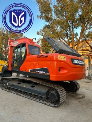Kullanılmış Doosan DX225 22.5 tonluk sürünen kazık makinesi