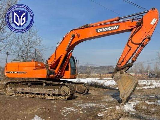 Zaman ve işgücü tasarrufu DX300 30t Kullanılmış Doosan Excavator