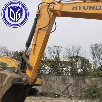 Orijinal R485LVS Kullanılmış Hyundai Ekskavatörü Kullanılmış Crawler Ekskavatörü Çalışma Durumu