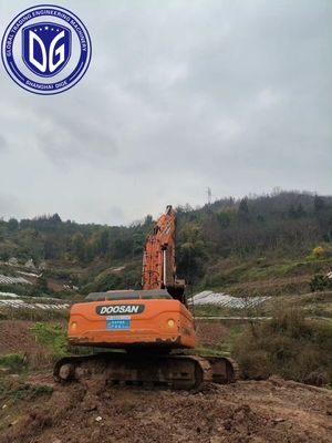 DX370LC 37 Ton Kullanılmış Doosan Kazı Makinesi Pürüzsüz Hidrolik İşlem Hidrolik Makine