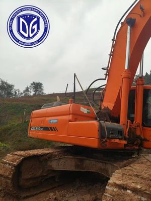 DX370LC 37 Ton Kullanılmış Doosan Kazı Makinesi Pürüzsüz Hidrolik İşlem Hidrolik Makine