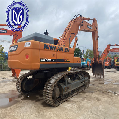 Kullanılmış Doosan DX500 50 tonluk kazı makinesi