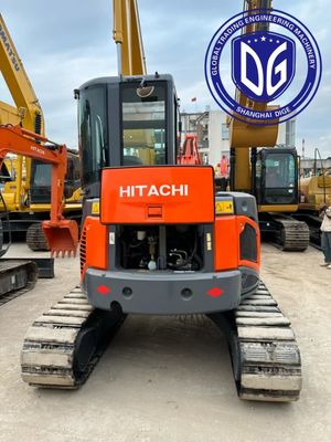 Düzenlenebilir koltuk tasarımı ZX50U Verimli fren sistemi ile 5 Ton Kullanılmış Hitachi Kazıcı