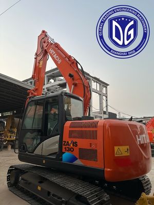 ZX130 Kullanılmış Hitachi Excavator 13 Ton Crawler Kullanılmış Excavator 96% Yeni