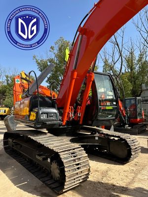 Verimli Soğutma Sistemleri ZX200-3 Kullanılmış Hitachi Kazı Makinesi 20T Hidrolik Kazı Makinesi
