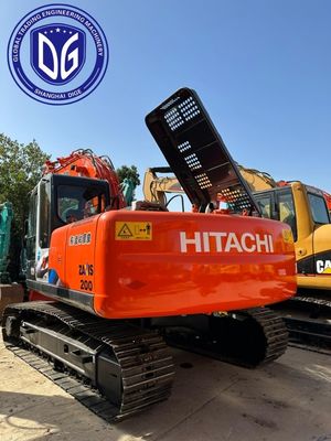 Verimli Soğutma Sistemleri ZX200-3 Kullanılmış Hitachi Kazı Makinesi 20T Hidrolik Kazı Makinesi