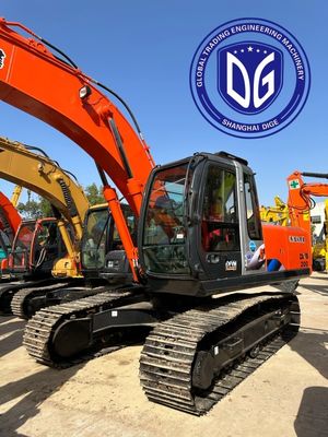 Verimli Soğutma Sistemleri ZX200-3 Kullanılmış Hitachi Kazı Makinesi 20T Hidrolik Kazı Makinesi