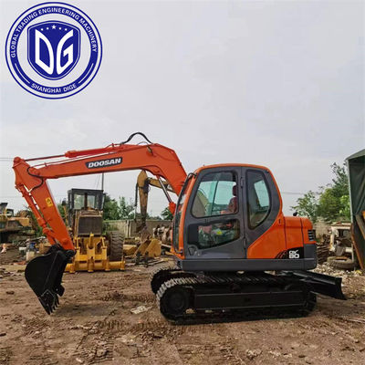 DX80 8 ton kullanılmış Doosan kazıcı kullanılmış hidrolik kazıcı
