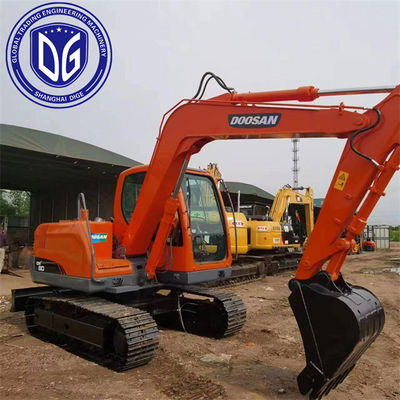 DX80 8 ton kullanılmış Doosan kazıcı kullanılmış hidrolik kazıcı