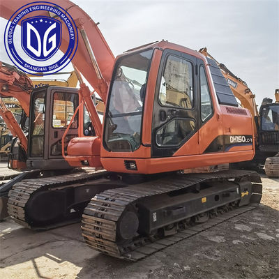 Kullanılmış Doosan DH150-7 sürünen kazıcı, 15 tonluk Kaliteli Hidrolik kazıcı Satılık