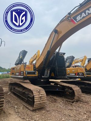 SY365H 36.5 Ton Kullanılmış SANY Gelişmiş soğutma sistemi ile hidrolik kazıcı