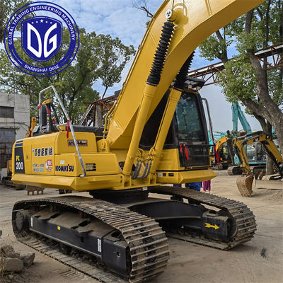 Yüksek güçlü motor PC200-8 Kullanılmış verimli 95 yeni mini komatsu kazıcı