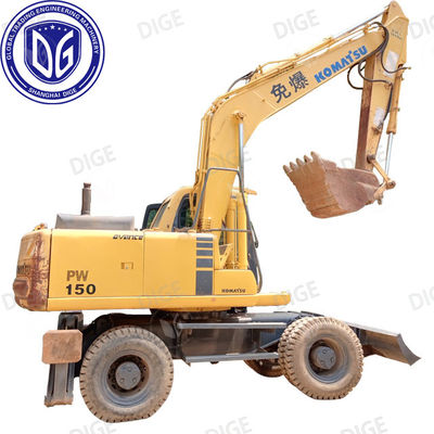 2018 Komatsu Tekerlekli Kazıcı 13600kg İnşaat Projeleri İçin