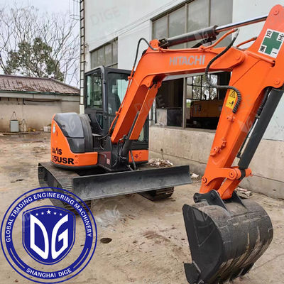 Japonya ZX55 Kullanılmış Hitachi Kazı makinesi ZX55 Çarpıcı Kazı makinesi İkinci el Hitachi Hidrolik Kazı makinesi ZX55