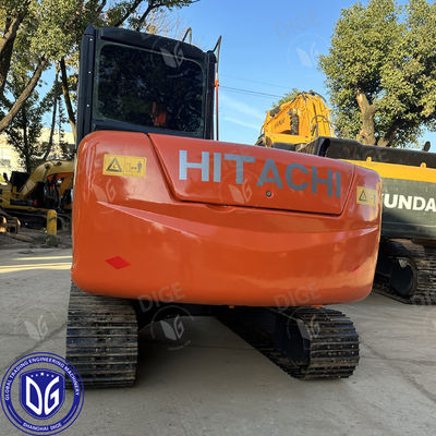 Yumuşak Kullanımlı ZX60 6 Ton Kullanılmış Hitachi Kazıcı Yüksek Kaliteli Bileşenlerle