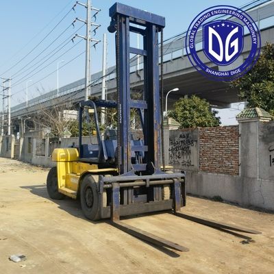 10 Tonluk Büyük Kullanılmış Komatsu Çatal Asansörleri Japonya'dan