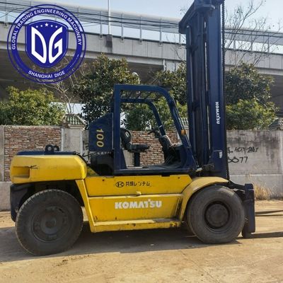 10 Tonluk Büyük Kullanılmış Komatsu Çatal Asansörleri Japonya'dan