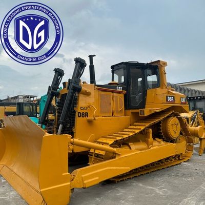 Yüksek kaliteli bileşenleri olan D8R kullanılmış tırtıl buldozer