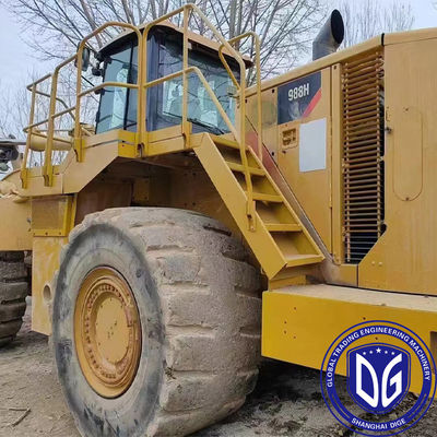 Kaynak Japonya CAT988H Kullanılmış Kürt Yükleyici CAT988H Yükleyici İkinci El Kürt Hidrolik Yükleyici CAT988H