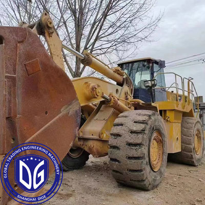 Kaynak Japonya CAT988H Kullanılmış Kürt Yükleyici CAT988H Yükleyici İkinci El Kürt Hidrolik Yükleyici CAT988H
