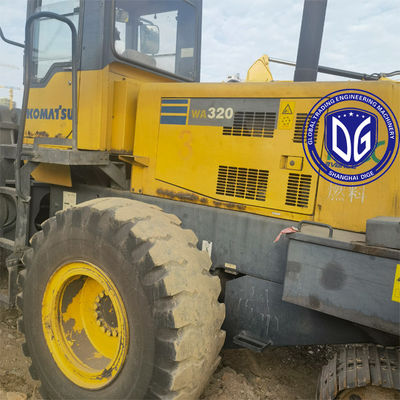 WA320-3 Kullanılmış Komatsu yükleyicisi, Yüksek verimlilik ve yakıt tasarrufu, Japonya'dan,Şimdi satışta