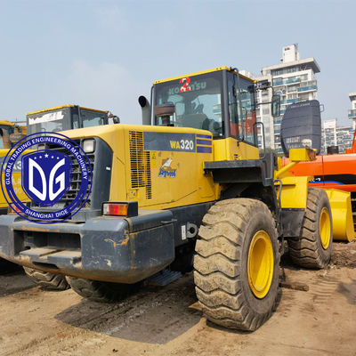 Ön uç yükleyicisi Kullanılmış Komatsu yükleyicisi WA320-5 Orijinal İşgücü tasarrufu sınırlı stok