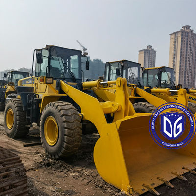 Ön uç yükleyicisi Kullanılmış Komatsu yükleyicisi WA320-5 Orijinal İşgücü tasarrufu sınırlı stok