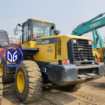 Ön uç yükleyicisi Kullanılmış Komatsu yükleyicisi WA320-5 Orijinal İşgücü tasarrufu sınırlı stok