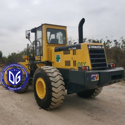 Ön uç yükleyici WA360-3 Kullanılmış yükleyici Japonya'dan Komatsu Hidrolik yükleyici