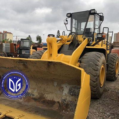Japonya WA380-3 Kullanılmış Komatsu yükleyici WA380-3 Tekerlekli yükleyici İkinci el Komatsu yükleyici WA380-3