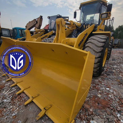 Ön uç yükleyici Komatsu WA470-3 Büyük Madencilik Mühendisliği için Kullanılmış yükleyici İnşaat Ekipmanı