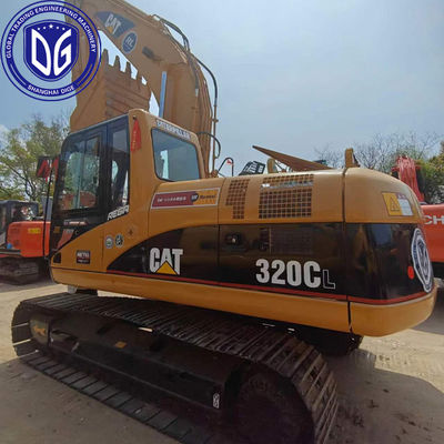 CAT320C 20 Ton Kullanılmış Caterpillar Hidrolik Kazı Makinesi Satışa Hazır İlk Model