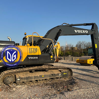 Kullanılmış Volvo EC210 21 tonluk hidrolik sürünen kazıcı