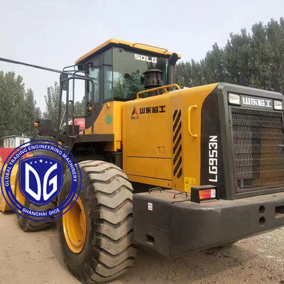 Hareketli tip tekerlekli yükleyici SDLG 1598 saatlik çalışma saatli kullanılmış yükleyici