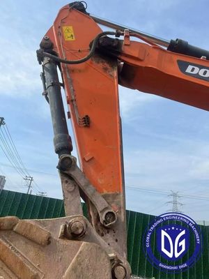 DX420LC 42 Ton Kullanılmış Doosan Kazı makinesi verimli hidrolik dolaşım