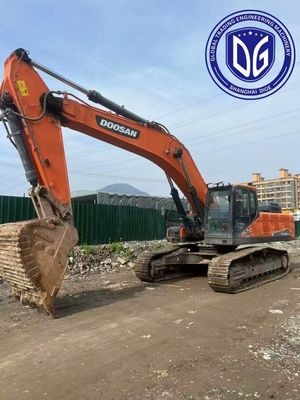 DX420LC 42 Ton Kullanılmış Doosan Kazı makinesi verimli hidrolik dolaşım