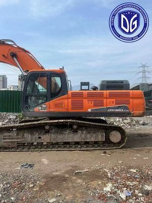 DX420LC 42 Ton Kullanılmış Doosan Kazı makinesi verimli hidrolik dolaşım