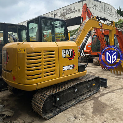 CAT306E 6 tonluk Caterpillar Crawler Mini kullanılmış kazıcı çok yeni ve iyi durumda