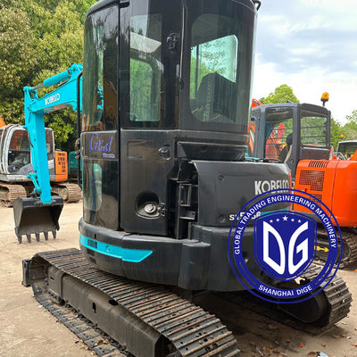 Kullanılmış SK55 Kobelco Mini Crawler Hidrolik Kazıcı,5.5 ton, %90 Yeni, satılık.