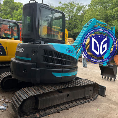 Kullanılmış SK55 Kobelco Mini Crawler Hidrolik Kazıcı,5.5 ton, %90 Yeni, satılık.