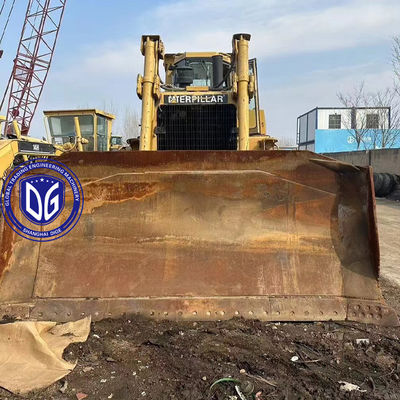 Japonya CATD9R Kullanılmış Kürt Buldozer CATD9R Buldozer İkinci El Kürt Hidrolik Buldozer CATD9R