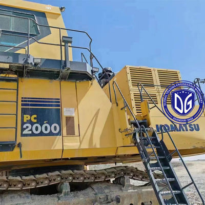 3000 saatlik çalışma saati Ekskavatör Komatsu PC 2000 Ağır İşler İçin Mekanik Motor Tarzı