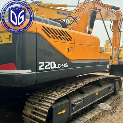 Orijinal Hyundai 220 20ton Kullanılmış Hidrolik Kazıcı Klasik Model Çok yönlü Kullanım